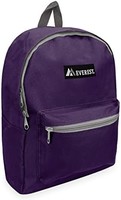 EVEREST Luggage 基本款背包 Eggplant 紫色 均码