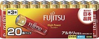 FUJITSU 富士通 碱性干电池 5号 1.5V 20个装 日本制造 LR6FH(20S)