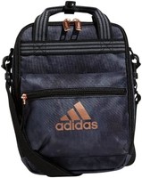 adidas 阿迪达斯 Squad 石洗碳色/玫瑰金背包,均码