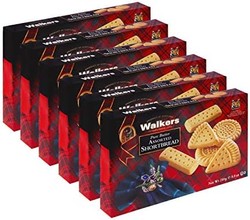 Walkers Shortbread 什锦黄油饼干，250g/盒，6盒装