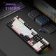monka 魔咖 3108机械键盘三模无线2.4G蓝牙Gasket结构RGB热插拔游戏有线