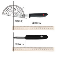 ZWILLING 双立人 蔬菜刀削皮刀厨房刀具2件套刨皮刀果蔬刀