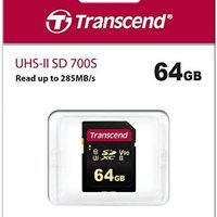 Transcend 创见 64 GB SDXC/SDHC 700S 存储卡 TS64GSDC700S / 读取高达 285 MB 写入 180 MB