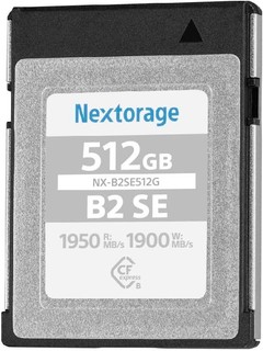 Nextorage CFexpress B 型卡 SE 系列 512GB *大读取 1950MB/s/*大写入 1900MB/s