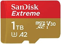SanDisk 闪迪 Extreme microSDXC UHS-I 存储卡 1 TB + 适配器