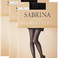 GUNZE 郡是 女士 连裤袜 Sabrina Sheer 30旦尼尔 同色3双装 SB460