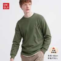 UNIQLO 优衣库 男士柔软圆领T恤 460319