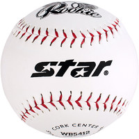 star 世达 垒球12英寸硬实心成人中小学生儿童用训练击打棒球软9寸