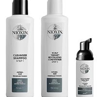 NIOXIN 丽康丝 发质洗护套装 新手系列两件套- 用于自然发质，340 毫升