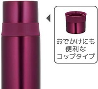 THERMOS 膳魔师 水杯 不锈钢细长型 500毫升 FFM-501 勃艮* 500ml FFM-501 BGD