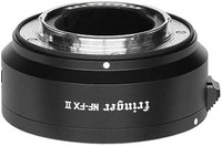 fringer NF-FX II Fujifilm 镜头适配器自动对焦环内置电子光圈自动兼容富士相机