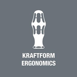 Wera 德国维拉 Kraftform Kompakt 60棘轮螺丝刀和钻头组套，17件，0505104001