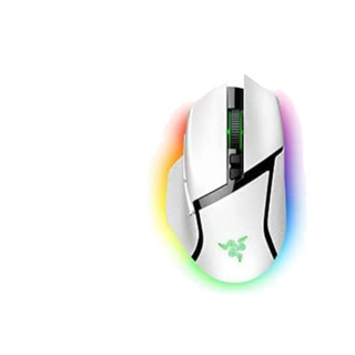 RAZER 雷蛇 Basilisk V3 Pro 可定制无线游戏鼠标 + 无线充电圆盘套装 白色