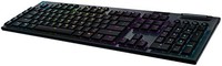 logitech 罗技 G915 LIGHTSPEED 无线 RGB 机械游戏键盘 - GL Clicky - 碳 - 平底锅 - NORDIC