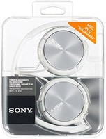 SONY 索尼 头戴式耳机 带麦克风 白色 MDRZX310APW.CE7