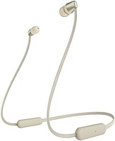SONY 索尼 WI-C310无线蓝牙入耳式耳机（15小时续航、语音助手、磁性耳塞、颈挂式设计、集成耳机功能、