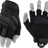 MECHANIX WEAR 超级技师 M-Pact® 隐蔽露指战术工作手套（中号和大号，全黑）