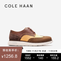 colehaan/歌涵 男鞋牛津鞋 23年秋季舒适缓震休闲皮鞋男C38622 棕色-C38622 41