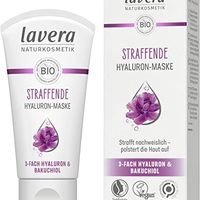 lavera 拉薇 紧致透明质酸面膜 - 纯植物性 - 天然化妆品 - 3 倍透明质酸和强力活性成分 50 毫升(1 件)