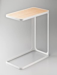 Yamazaki 山崎實業 Home C 緊湊型鋼材 | 端部+側桌 均碼 白色