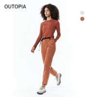 OUTOPIA Aero Windblock storm女士羊毛软壳户外徒步裤