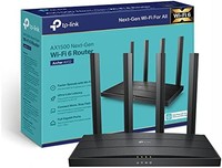 TP-LINK 普联 Wi-Fi 6 AX1500 Mbps 千兆双频无线路由器,WPA3 *,非常适合游戏 Xbox/PS4/Steam 和 4K