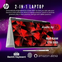 HP 惠普 Pavilion x360 2 合 1 笔记本电脑 14 全高清触摸屏 英特尔酷睿