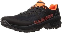 MAMMUT 猛犸象 男式 Sertig Ii Low GTX 越野跑鞋,黑橙色,9.5 UK