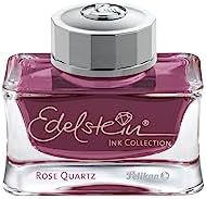 Pelikan 百利金 墨水杯 Edelstein® Ink Rose 石英(粉色),50毫升,1个玻璃