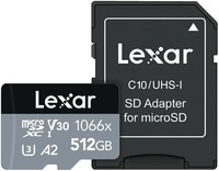 Lexar 雷克沙 专业1066x 512GB microSDXC UHS-I卡