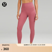 lululemon 丨Nulu™ and Mesh女士高腰紧身裤 LW5DO4A 蔷薇红 XS