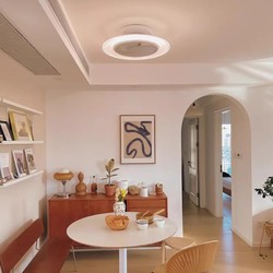 Panasonic 松下 照明隐形电风扇灯吊灯客厅餐厅卧室家用简约灯具吸顶吊扇灯