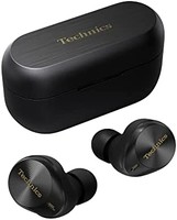 Technics EAH-AZ80E-K 无线耳机 带降噪功能 多点蓝牙 舒适入耳式耳机 播放时间长达 7 小时 黑色