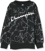 Champion 运动衫 儿童 长袖 文字徽标 圆领运动衫 学校男孩 CK-YS021