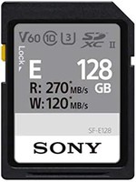 SONY 索尼 SF-E128 SD 存储卡（128GB，UHS-II，Class 10，E 系列）