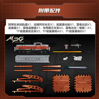 变形金刚 儿童男孩玩具车模型机器手办礼物MPG-06S神力号雷电套装G0418