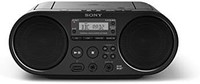 SONY 索尼 Boombox CD 播放器（DAB、FM 收音机、USB）黑色，ZSPS55B.CED