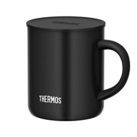 Prime会员：THERMOS 膳魔师 真空隔热马克杯 黑色 350ml JDG-350C BK