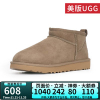 UGG 美版雪地靴 休闲经典舒适短靴 1116109 1116109女款ALP-羚羊棕