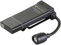 STREAMLIGHT 61126 ClipMate 70 流明 USB 可充电 紧凑型夹式灯 带120伏交流壁式适配器 黑色