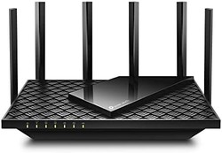 TP-LINK 普联 AXE5400 三频 Wi-Fi 6E 路由器，Wi-Fi 速度高达 5400 Mbps，5 个千兆端口