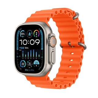 Apple 苹果 Watch Ultra2 49mm GPS+蜂窝 钛金属表壳 海洋表带智能手表