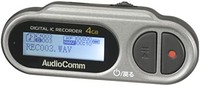 OHM 欧姆电机 AudioComm 数码IC录音机 4GB 干电池式 MP3 WAV 录音 播放 录音机