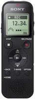 SONY 索尼 ICD-PX470 录音机（USB、SD 卡槽、PCM、MP3、55h 电池、4GB、立体声）黑色