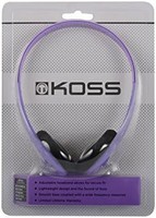 KOSS 高斯 头戴式耳机 轻便 兼容手机电脑平板 紫色 KPH7v