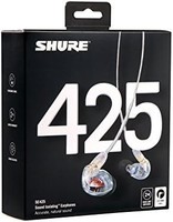 SHURE 舒尔 耳机 SE系列 SE425 入耳式 透明 SE425-CL-A