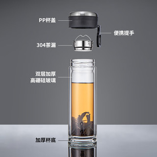 cille 希乐 加厚玻璃杯300ml