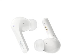 belkin 贝尔金 头戴式耳机 混合式环境噪音消除 与iPhone等手机兼容 白色 AUC010btWH