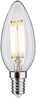 德国柏曼 28915 LED 灯丝蜡烛 4.8 W 灯泡 透明 4000 K 中性白色 E14