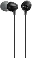 SONY 索尼 耳机 MDR-EX15LP : 入耳式 黑色 MDR-EX15LP B